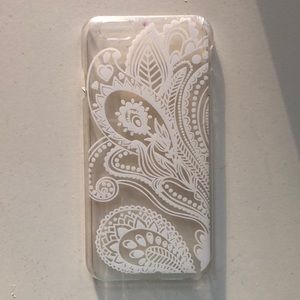 Paisley designed clear iPhone 6S phone case